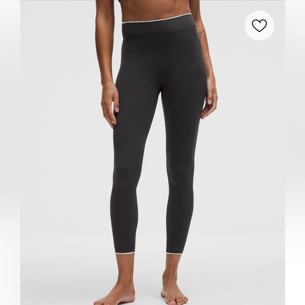 Lululemon stitch trim high-rise tight 25’’